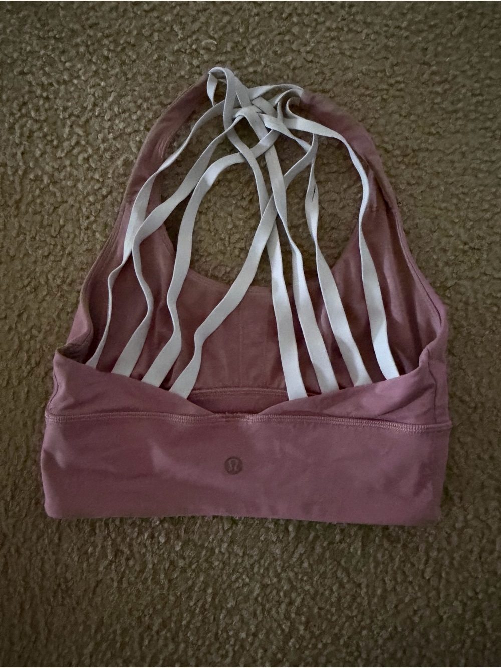 lululemon athletica Multi-Strap Sports Bra - Mauve